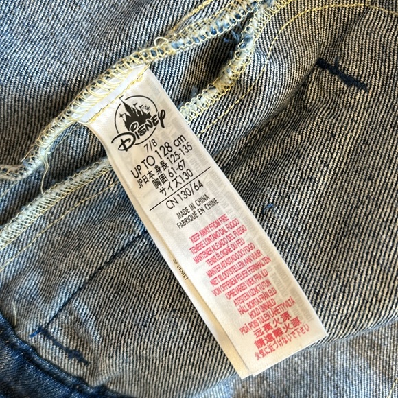 Original DISNEY MERMAID Jean jacket - Picture 5 of 9